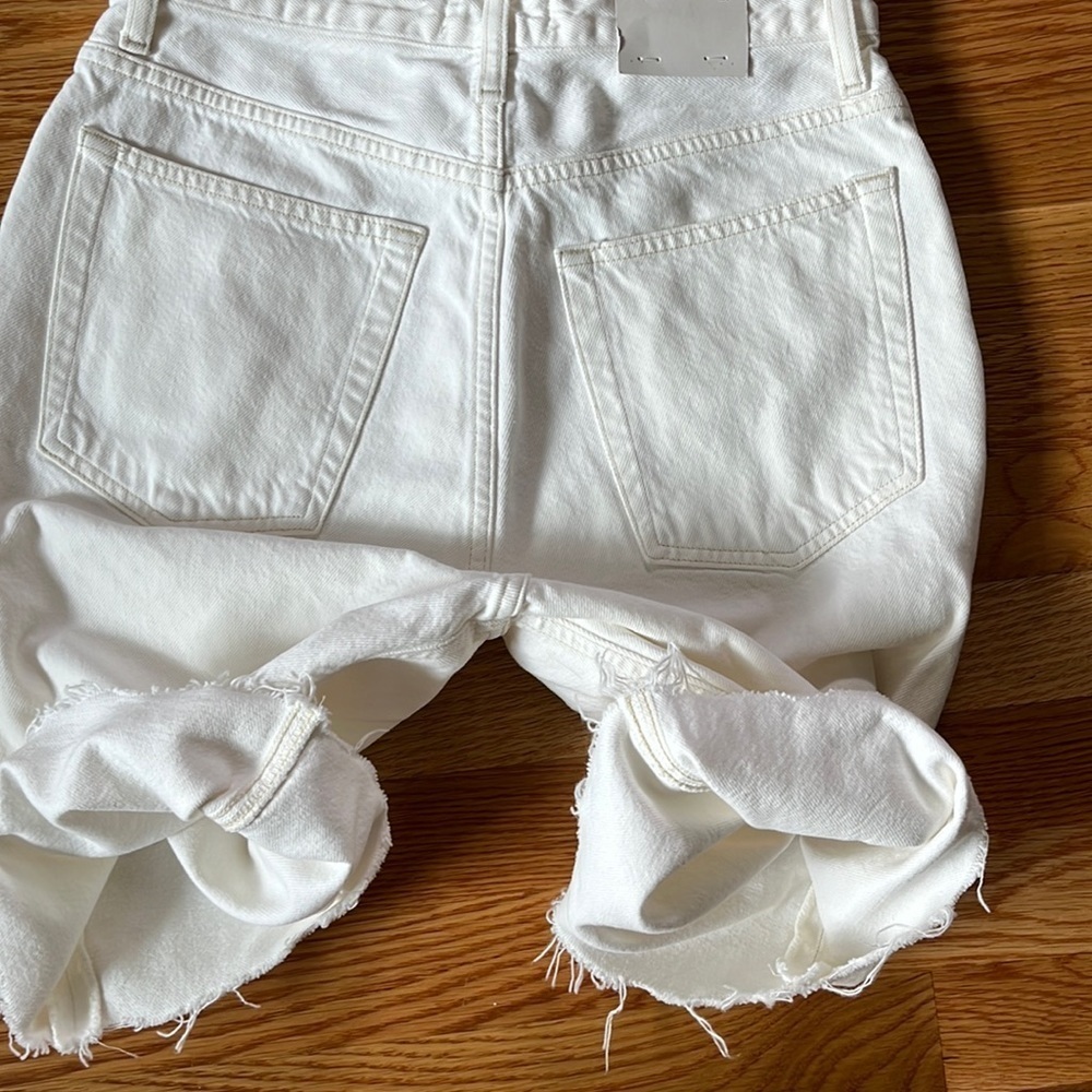 AGolde 90’s Pinch Waist Short High Rise Straight Size 27 NWT - Picture 15 of 15
